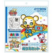 クマーバチャンネル ぬりえセット [キャラクターグッズ]