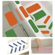 お風呂ピタットシート2号 15×30cm(4枚入り) グリーン