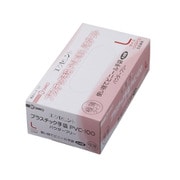 エクセレントプラスチック手袋PF(100枚入り) Lサイズ PVC-100
