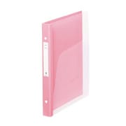 HB668 [メディカルサポートブック（クリアー） （A4）30穴 ピンク]