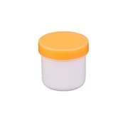 プラ壷N-4号(未滅菌)少数包装 39cc(10個入り) キャップ:オレンジ
