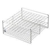 試験管立(16.5mm用)100本立 SS16.5-100(10×10)75