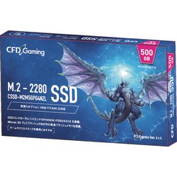 CFD - CFD製 SSD　PG4NZL CSSD-M2M5GPG4NZL　500GB CSSD-M2M5GPG4NZL | CFD Gaming PG4NZL シリーズ M.2接続 SSD
