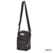 BT21 OUTDOOR PRODUCTS コラボレーション ミニショルダー ブラック [キャラクターグッズ]