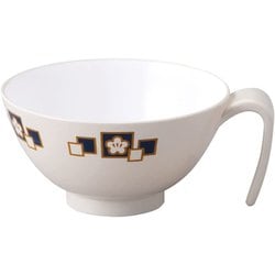 プチエイド 取っ手付 飯碗 梅花青 HS-N43