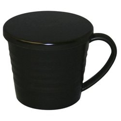 フタ付き 軽マグ 330ml ブラック HS-N35-BK