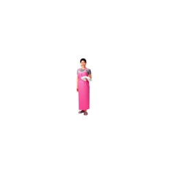 11249 [ハビナース 軽やか介助用エプロン（女） ピンク ロング]