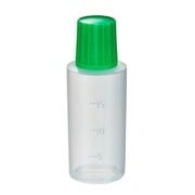 点滴容器ノーベル5号(未滅菌) 4538(20cc)100本入り) 本体:白キャップ:緑