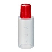 点滴容器ノーベル5号(未滅菌) 4538(20cc)100本入り) 本体:白キャップ:赤
