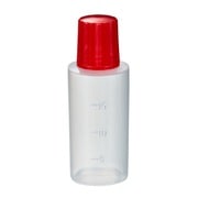 点滴容器ノーベル5号(滅菌済) 20cc(25本×4袋入り) 本体:白キャップ:赤