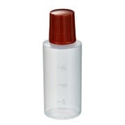 点滴容器ノーベル5号(滅菌済) 20cc(25本×4袋入り) 本体:白キャップ:茶