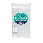 KG-4 [チャック付ポリ袋 400×280mm 100枚]