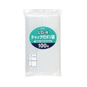 LG-4 [チャック付ポリ袋 480×340mm 100枚]