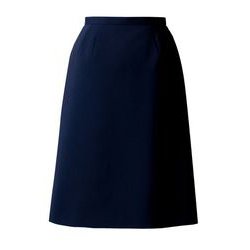 U9032 [事務服セミタイトスカート 規格：7 ネイビー]