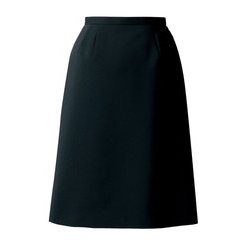 U9032 [事務服セミタイトスカート 規格：11 ブラック]