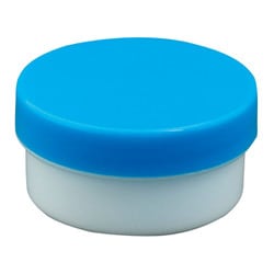 プラ壷 5ml（100個入り） 青