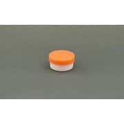 プラ壷 10ml（100個入り） オレンジ