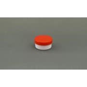 プラ壷 10ml（100個入り） 赤