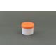 プラ壷 30ml（100個入り） オレンジ