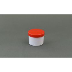 プラ壷 30ml（100個入り） 赤