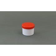 プラ壷 30ml（100個入り） 赤