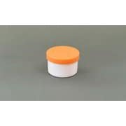 プラ壷 50ml（100個入り） オレンジ