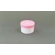 プラ壷 50ml（100個入り） ピンク