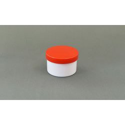 プラ壷 50ml（100個入り） 赤