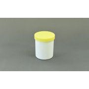 プラ壷 100ml（50個入り） 黄