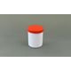 プラ壷 100ml（50個入り） 赤