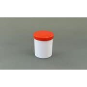 プラ壷 100ml（50個入り） 赤