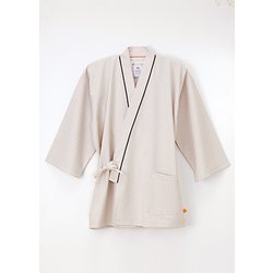 FG-1511 [男女兼用患者衣（甚平型）（EL） ベージュ]