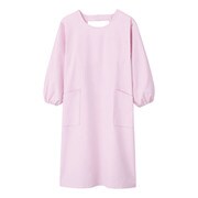 74-403 予防衣(男女兼用・長袖) ピンク Lサイズ