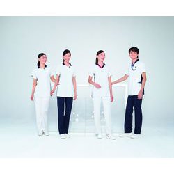 LX-4067 チュニック LLサイズ Tネイビー＋ターコイズ