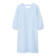 74-405 予防衣 (男女兼用・長袖) サックス 4Lサイズ