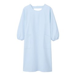 74-405 予防衣 （男女兼用・長袖） サックス 5Lサイズ