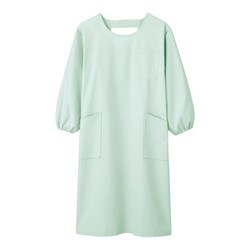 74-407 予防衣 （男女兼用・長袖） ミント Mサイズ