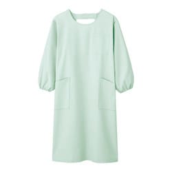 74-407 予防衣 （男女兼用・長袖） ミント 4Lサイズ
