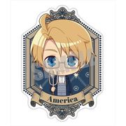 ヘタリア World★Stars アクリルスタンバッジ Art Ver. アメリカ [キャラクターグッズ]