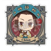ヘタリア World★Stars アクリルスタンバッジ Art Ver. 中国 [キャラクターグッズ]