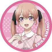 カッコウの許嫁 缶バッジ 天野エリカ [キャラクターグッズ]