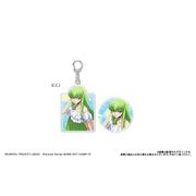 コードギアス 反逆のルルーシュ アクリルキーホルダー＆缶バッジセット C.C. [キャラクターグッズ]