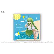 コードギアス 反逆のルルーシュ 砂浜アクリルブロック C.C. [キャラクターグッズ]