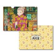 ふしぎ駄菓子屋 銭天堂 A4クリアファイル A 紅子＆墨丸＆金色の招き猫 [キャラクターグッズ]