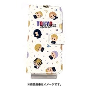 東京リベンジャーズ iPhone Xs/iPhone X 用 手帳型スマホケース 総柄 [キャラクターグッズ]
