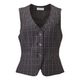ベスト 9号 ブラックチェック EAV483