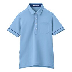 HSP003-6 半袖ポロシャツ （男女兼用） クリアスカイ LLサイズ