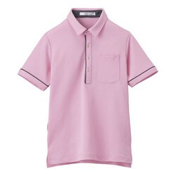HSP003-9 半袖ポロシャツ （男女兼用） ブロッサムピンク Mサイズ