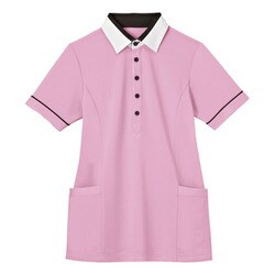 HM2449-9 半袖プルオーバー （男女兼用） さくら Mサイズ