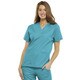 4700TRQW 女性用 無地スクラブ ターコイズ XSサイズ
